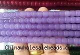 TBBS151 15 inches 7*8mm tube candy jade gemstone beads wholesale