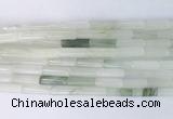 TBBS19 15 inches 4*13mm tube Tianshan jade gemstone beads