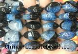 TRBS136 15 inches 15*20mm teardrop Agate gemstone beads wholesale