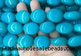 WBBS27 15 inches 20*24mm oval howlite turquoise gemstone beads wholesale